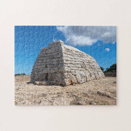 Naveta des Tudons Prehistoric Tomb _ Menorca Jigsaw Puzzle