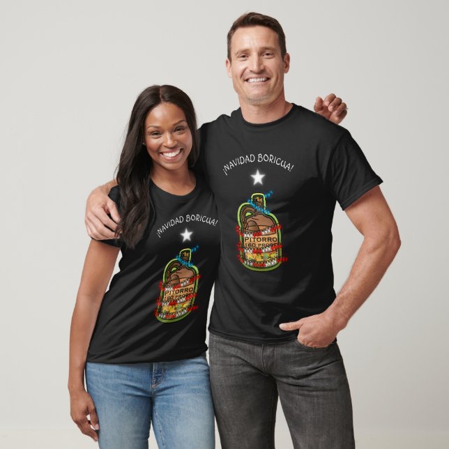 Navidad Boricua Puerto Rico Merry Xmas  T-Shirt (Unisex)