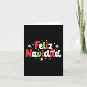 Navidad Matching Family Spanish Christmas Mexican Card