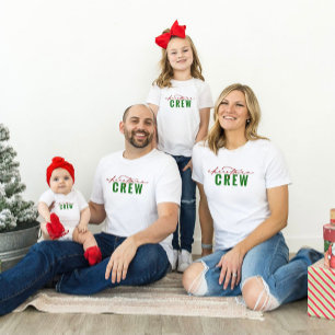 Navidades camiseta de niño de familia