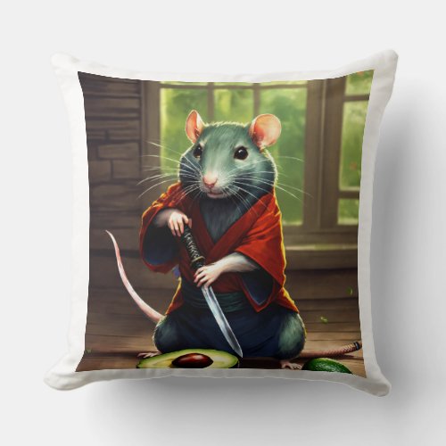 Navigate with Ease Premium Mouse Cushion Throw Pillow