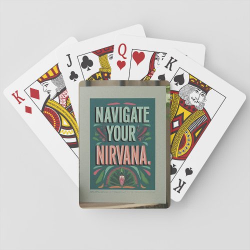 Navigate Your Nirvana Playing Cards