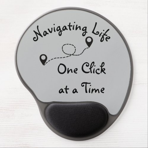 Navigating Life One Click at a Time Mouse Pad