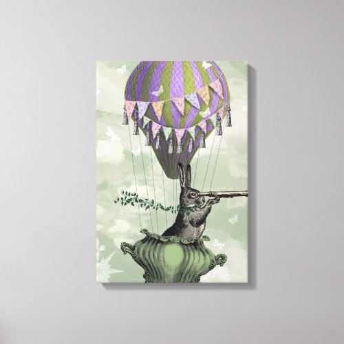 Navigating Rabbit Canvas Print