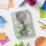 Navigating Rabbit iPad Pro Cover<br><div class="desc">Navigating Rabbit by FabFunky. Features a whimsical rabbit in a hot air teapot. | 190708D</div>