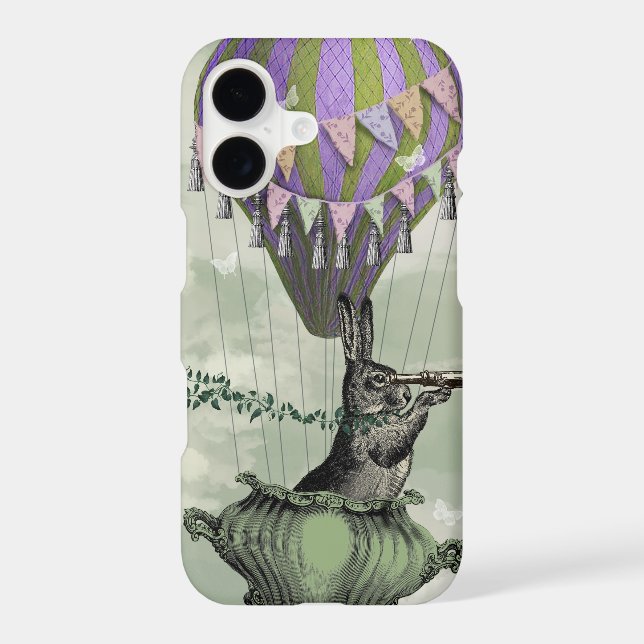 Navigating Rabbit Iphone Case (Back)