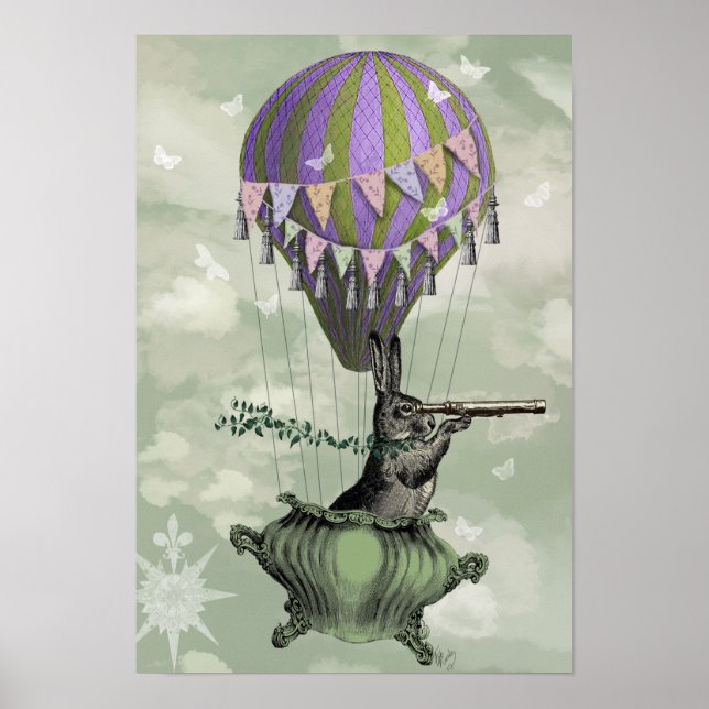 Navigating Rabbit Poster (Front)