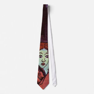 Navigating Trauma Face Of Fear Neck Tie