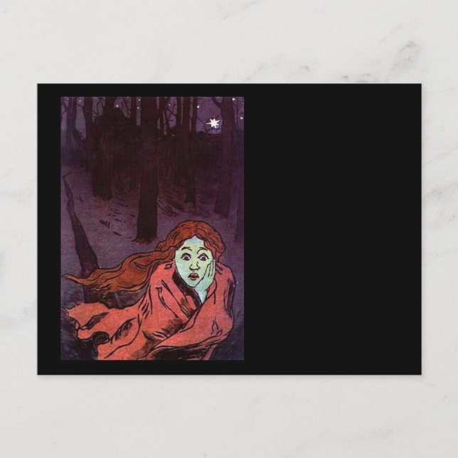 Navigating Trauma Face Of Fear Postcard (Front)