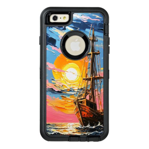 Navigating Waves Ship Otterbox Case