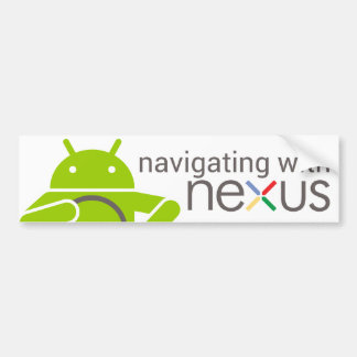 Navigating with NEXUS, Android Bumper Sticker