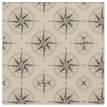 Navigation Compass Pattern Fabric