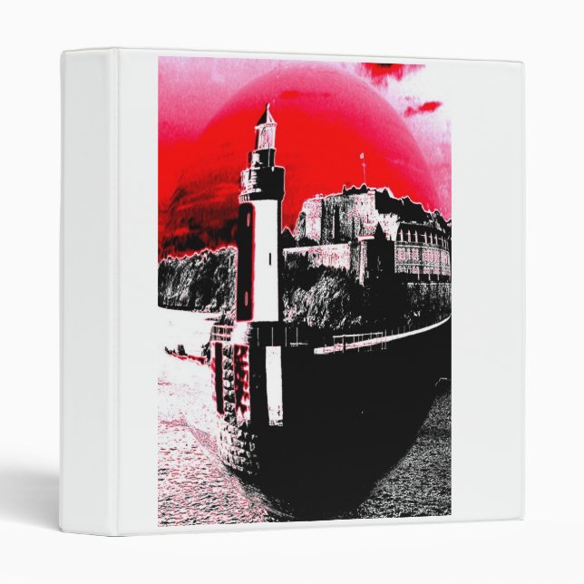 NAVIGATION LIGHT 3 RING BINDER (Front/Spine)