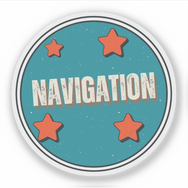 Navigation Sticker (Front)
