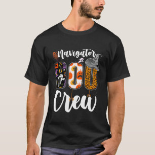Navigator Boo Crew Halloween Matching Case Manager T-Shirt