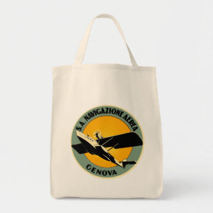 Navigazione Aerea ~ Genova Tote Bag