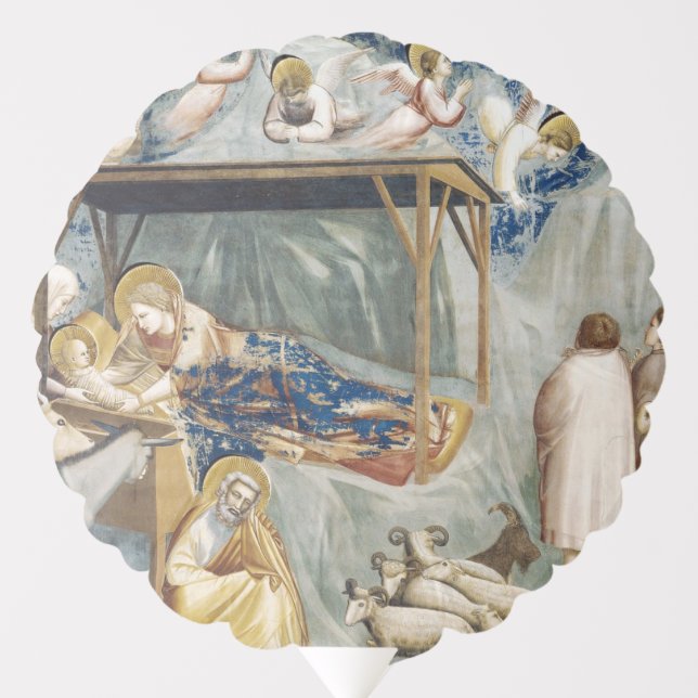 Navitity (Birth of Jesus Christ) (by Giotto) Balloon (Front)