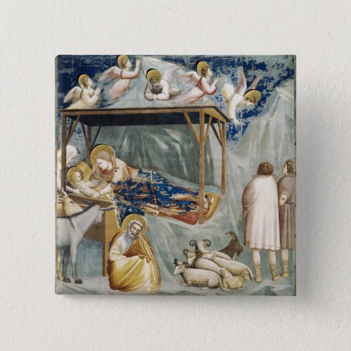 Navitity Birth of Jesus Christ by Giotto Button