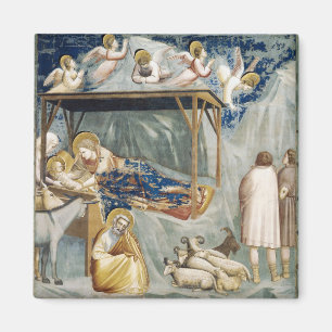 Navitity (Birth of Jesus Christ) (by Giotto) Magnet