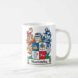 Navrotsky Family Crest Coffee Mug