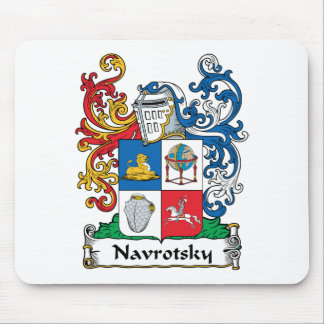 Navrotsky Family Crest Mouse Pad