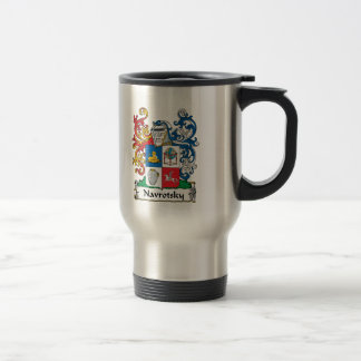 Navrotsky Family Crest Travel Mug