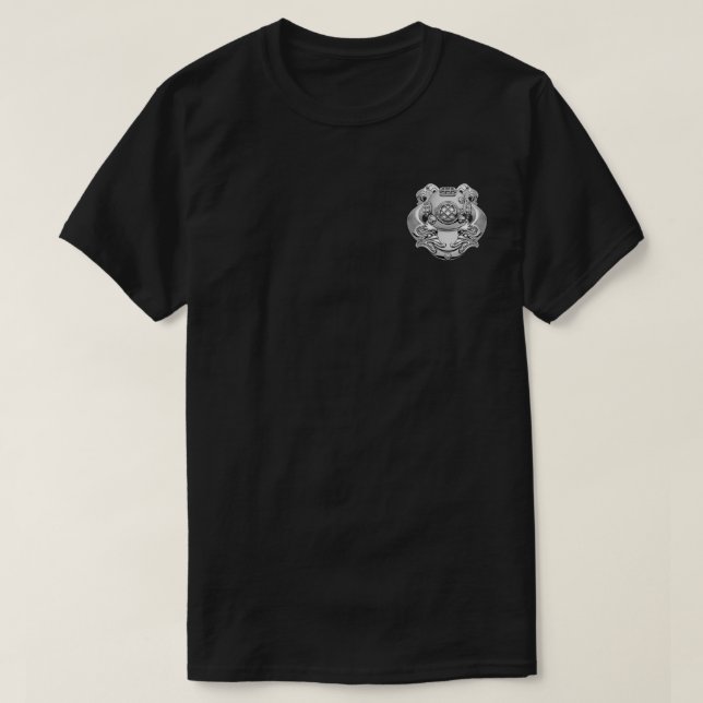 Navy 1st Class Diver T-Shirt | Zazzle