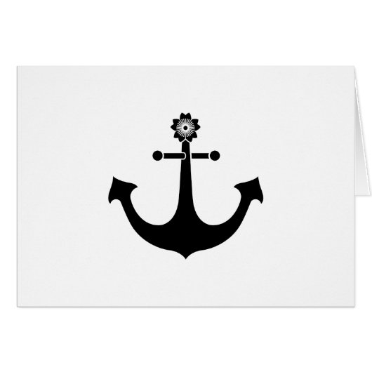 Navy anchor cards (Front Horizontal)