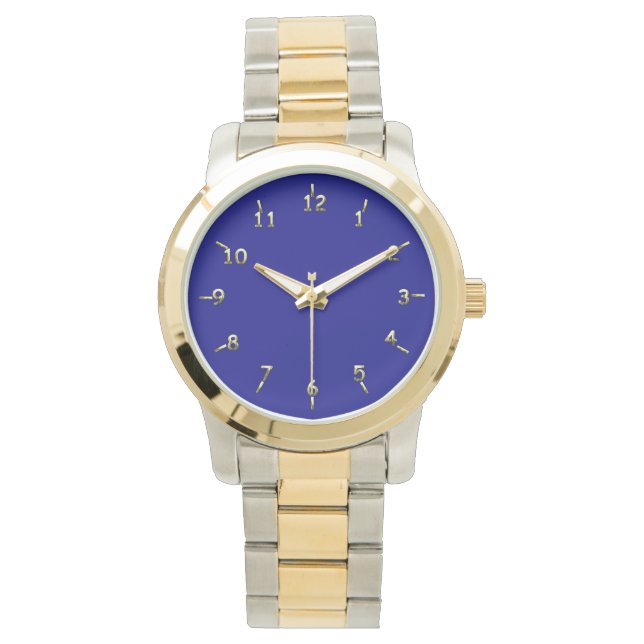 Navy and Gold Watch (Front)