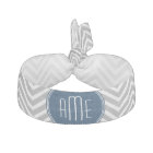 Navy and Gray Chevron Pattern