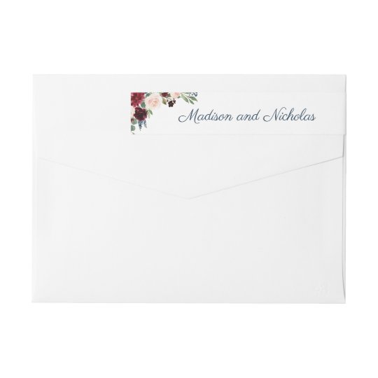 zazzle forum wraparound address labels art view backward