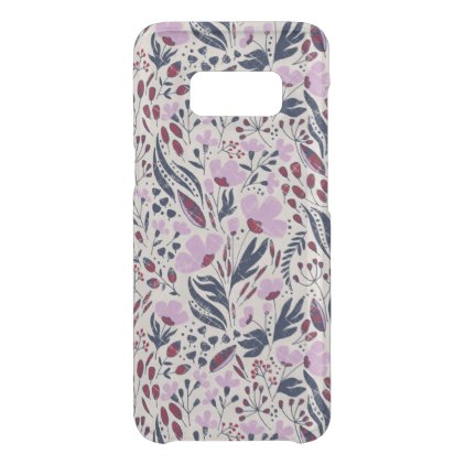 Navy and Orchid Floral Dance Uncommon Samsung Galaxy S8 Case