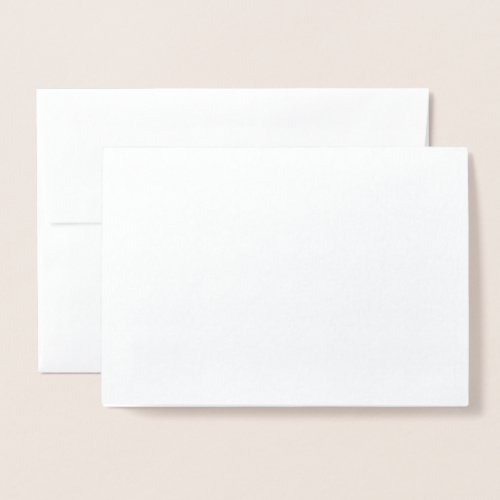 Navy and White Gavels inside Blank Foil Cards