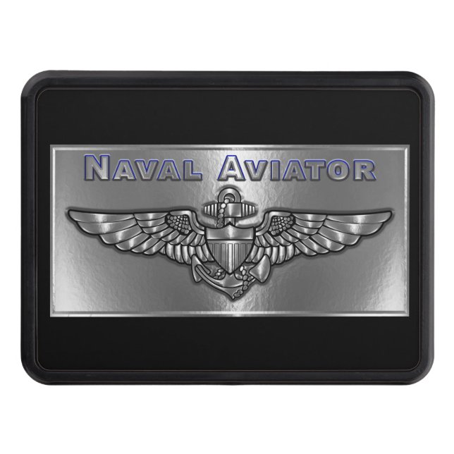 Navy Aviator Hitch Cover (Front)