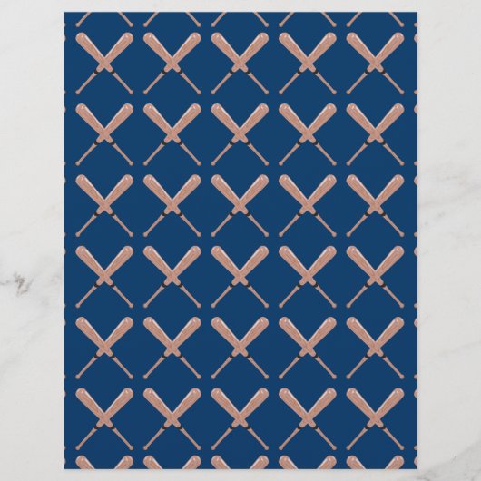 Navy Baseball Bat (Front)