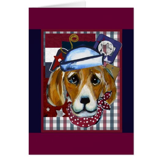 NAVY BEAGLE CARDS (Front)