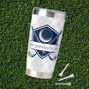 Navy Best By Par Insulated Tumbler Gift for Him