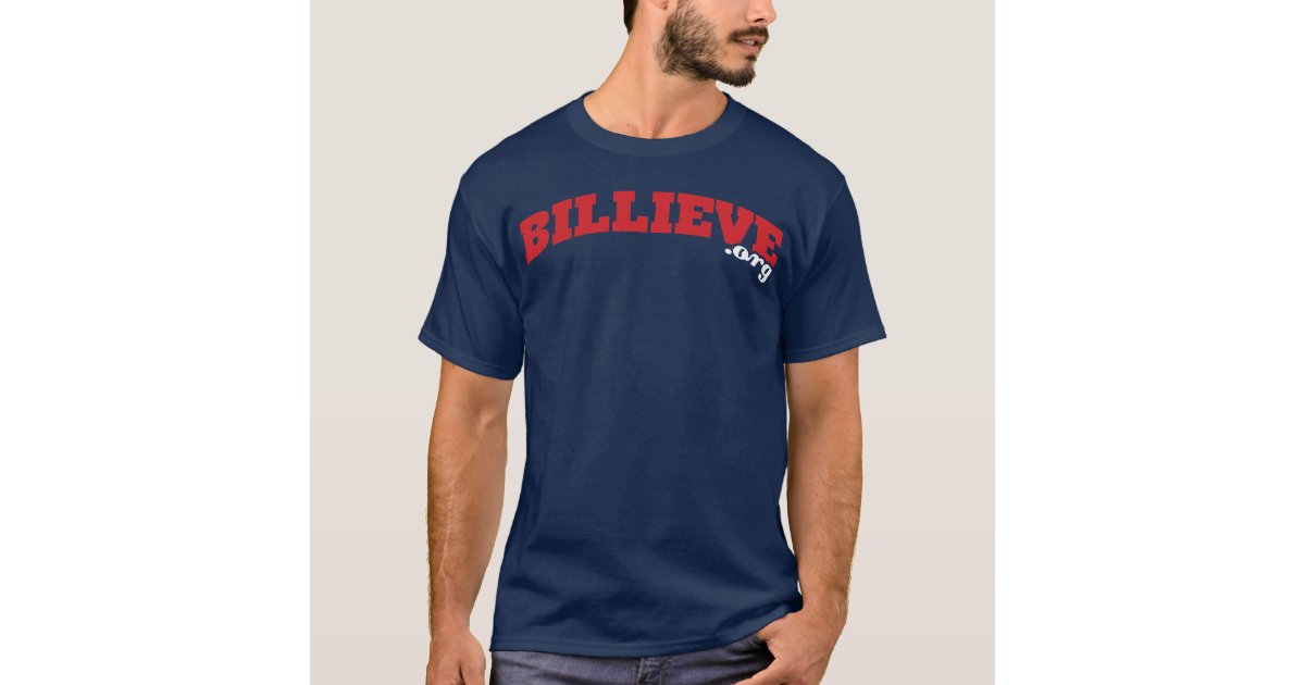 Navy Billieve.org Tee Shirt