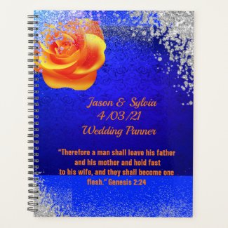 Navy Bling Theme Wedding Planner