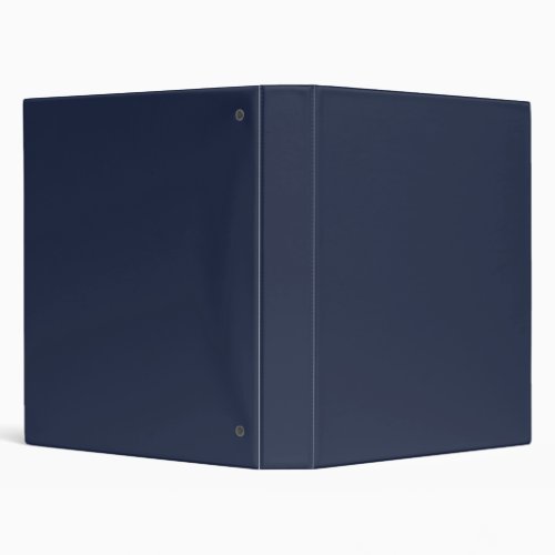 Navy Blue 3 Ring Binder