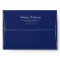 Navy Blue 5 x 7 Pre-Addressed Envelopes