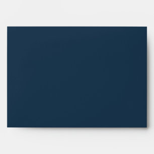Navy Blue 5x7 Envelope