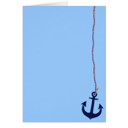 navy blue anchor cards (Front)