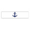Navy Blue Anchor