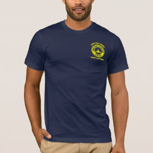 navy blue Anchor nautical captain boating summer T-Shirt
