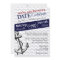 Navy Blue Anchor Nautical Wedding Invitations