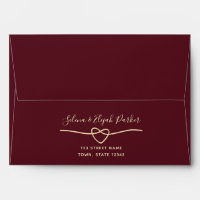 Grapes Greek Island 5x7 Wedding Invitation Envelope, Zazzle