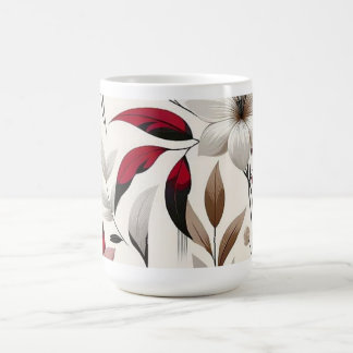 Navy Blue and Burnt Orange  Coffee Mug