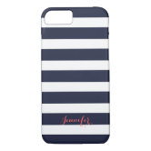 Ethereal Mist Ombre Navy Blue Watercolor Monogram Case-Mate iPhone