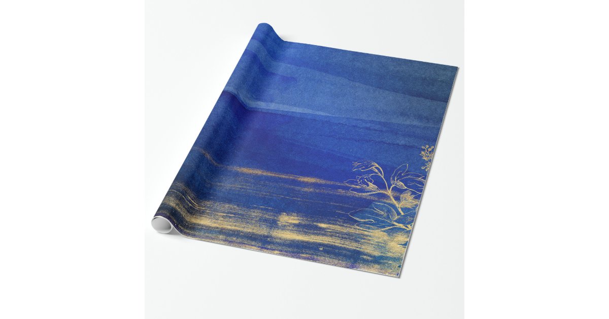 Navy Blue and Gold Wrapping Paper Zazzle Navy Blue and Gold Wrapping Paper Zazzle